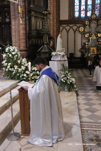 Nabożeństwo Fatimskie w siedleckiej katedrze