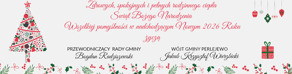 Życzenia bożonarodzeniowe - Gmina Perlejewo