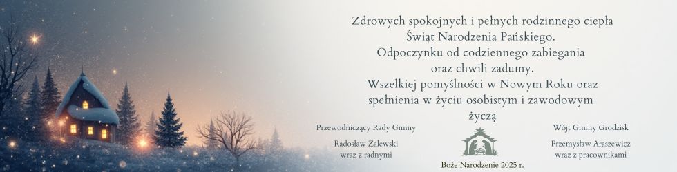 Życzenia bożonarodzeniowe - Gmina Grodzisk