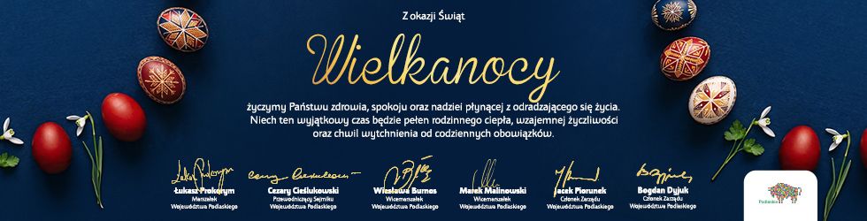 Życzenia wielkanocne - Województwo Podlaskie